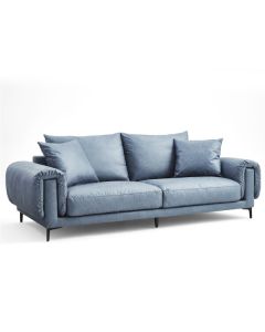 Althaf 4 Seater Sofa (Dark Brown)