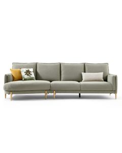 Deirdre Sofa, Curved right end when seated (Cream)