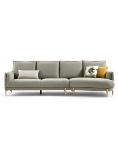 Deirdre Sofa, Curved left end when seated (Dusty Green)