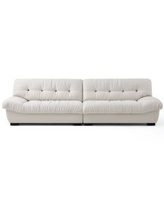 Dale 4-Seater Lounge Sofa (White)
